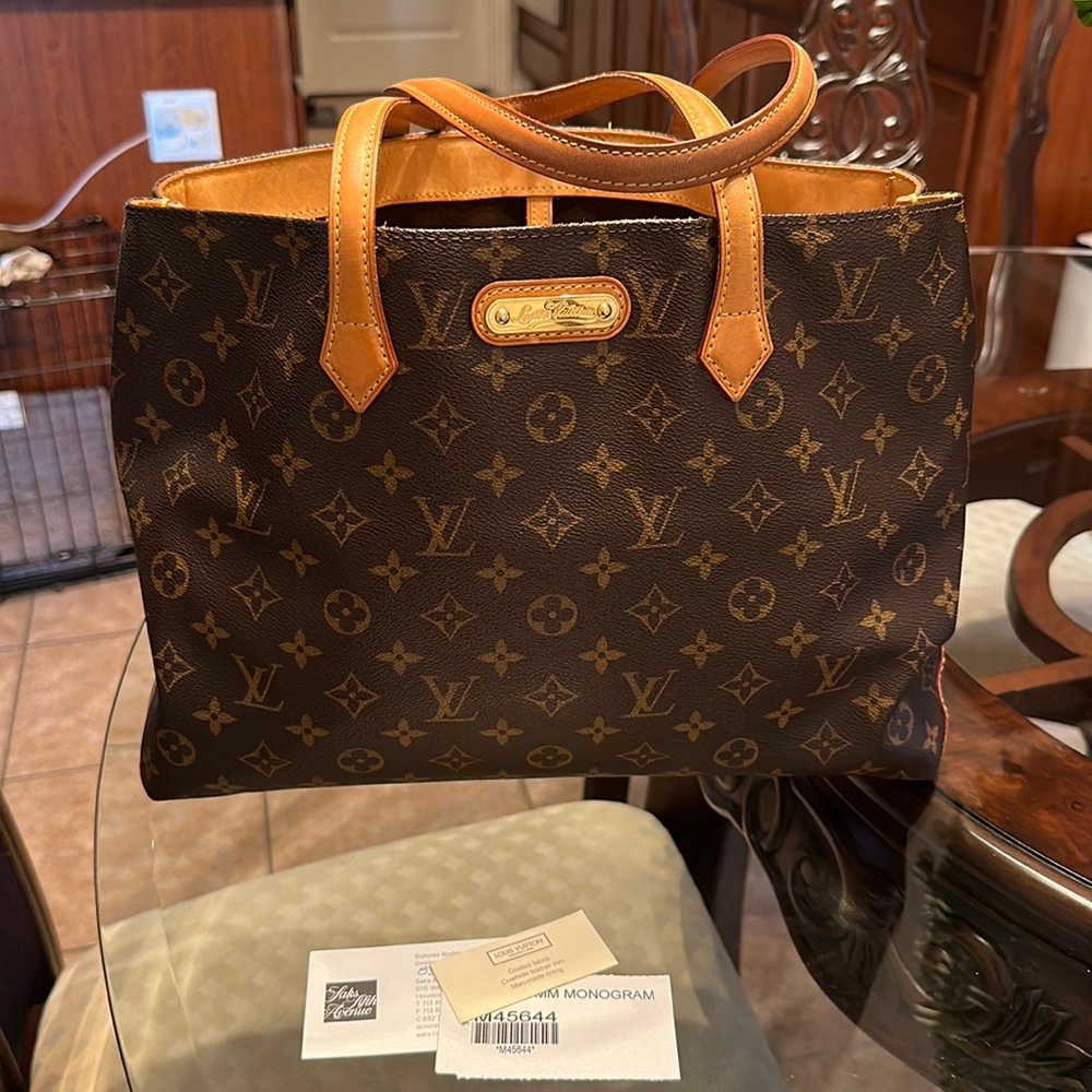 Louis Vuitton Wilshire MM Monogram tote - Picture 14 of 16